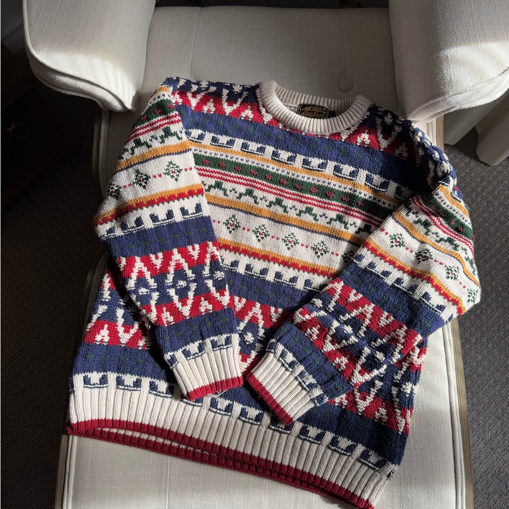 Vintage Eddie Bauer Colourwork Sweater